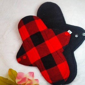 Eco friendly menstrual Pads,  sanitary Pads 9 in, Panty Liner, Menstrual cloth Pads, Cloth Menstrual Pad, reusable Pads