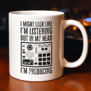 Vintage Producer Becher - Produktionsbecher, Beste Freundin Geschenk, Producer Geschenk, 21. Geburtstagsgeschenk für Sie, lustige Tasse, Produktionsgeschenk