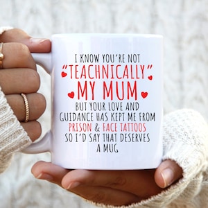 Step Mother Mug. Step Mum Mug. Step Mum Gift. Funny Step Mum Gifts. Gift for Step Mum. Mug for Step Mum.