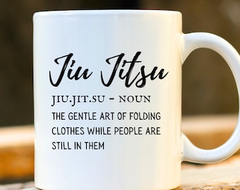 Jiu Jitsu Mug. Jiu Jitsu Gifts. Brazilian JIu Jitsu. BJJ Gifts. Jujitsu Gifts. JuiJitsu Gift. Martial Arts.