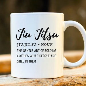 Jiu Jitsu Mug. Jiu Jitsu Gifts. Brazilian JIu Jitsu. BJJ Gifts. Jujitsu Gifts. JuiJitsu Gift. Martial Arts.