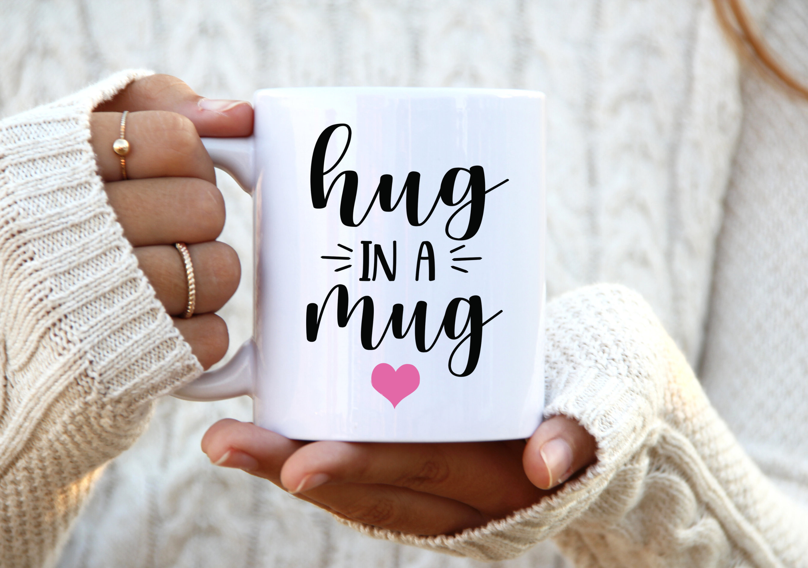 Hug in a Mug Coffee Mug. Long Distance Relationship. Best Etsy UK