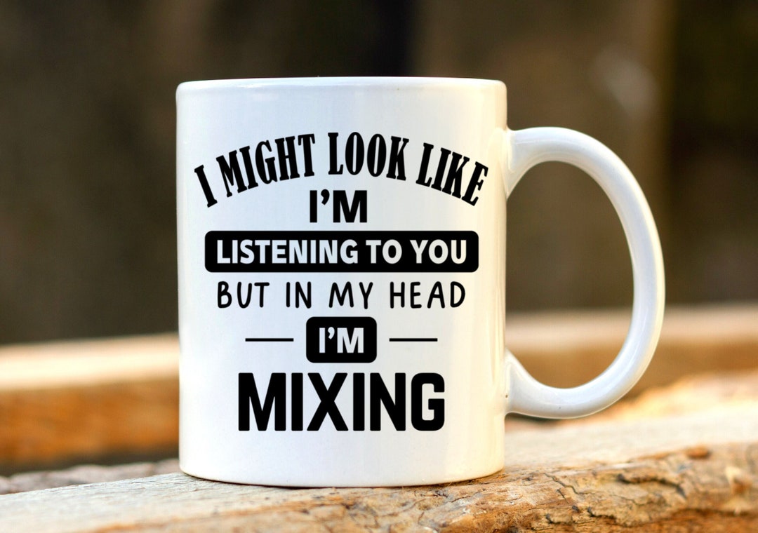 DJ Gifts. DJ Gift Mug. Personalised Gifts for Men. Coaster Gifts for