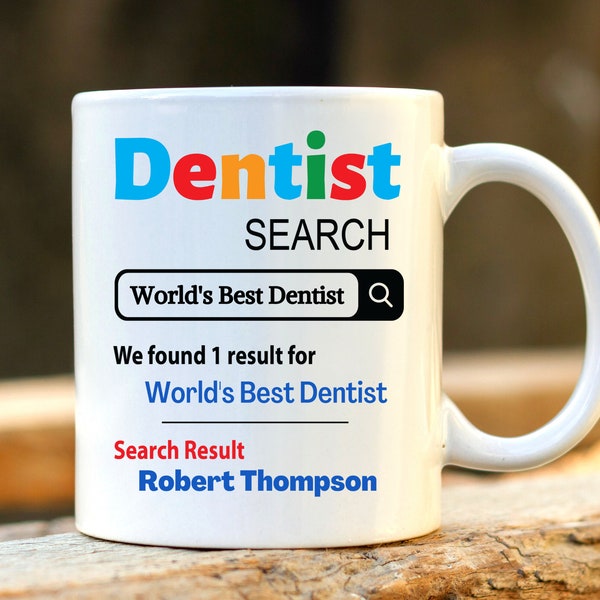 Funny Dentist Mug - 11 Oz Bone China Ceramic, 'Badass Miracle Worker' Quote, Gift For Dentists