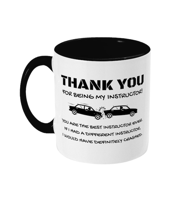 Driving Instructor Gifts. Thank You Driving Instructor. Driving Instructor  Mug. Driving Instructor Gift. 