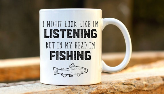 Fishing Mug. Gift for Men. Fishing Gifts. Fishing Mugs. Mugs for