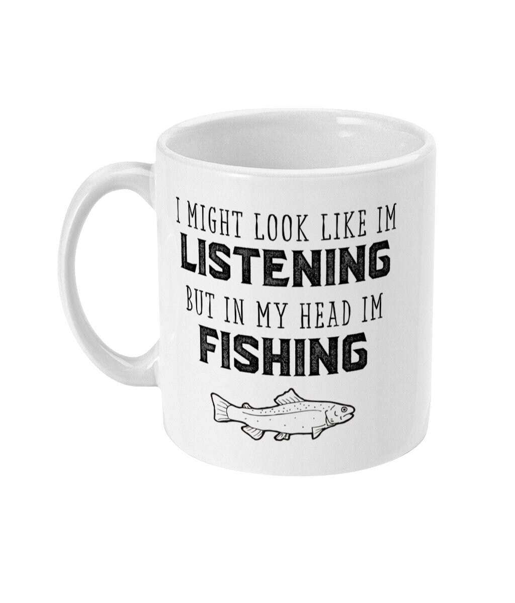 Fishing Mug. Gift for Men. Fishing Gifts. Fishing Mugs. Mugs for Men. Fisherman Gift.