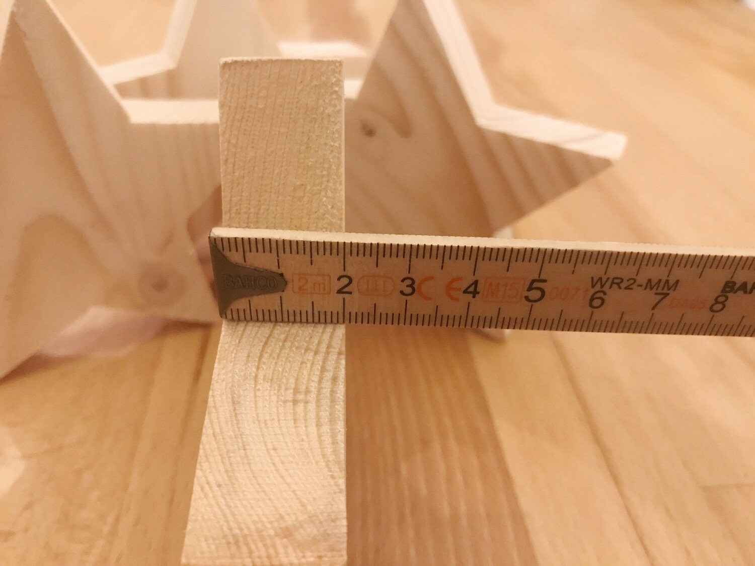 3 x estrella de madera decoración Navidad estrella de | Etsy