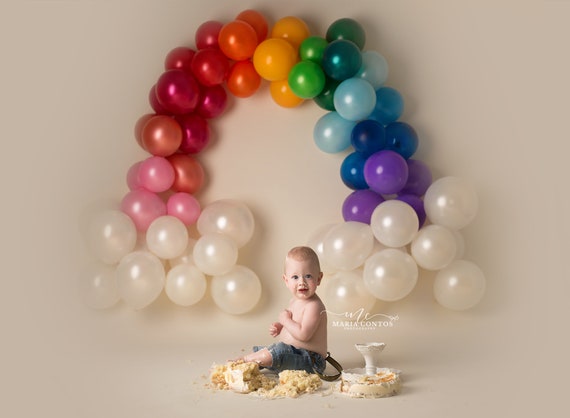 Digital balloon garland