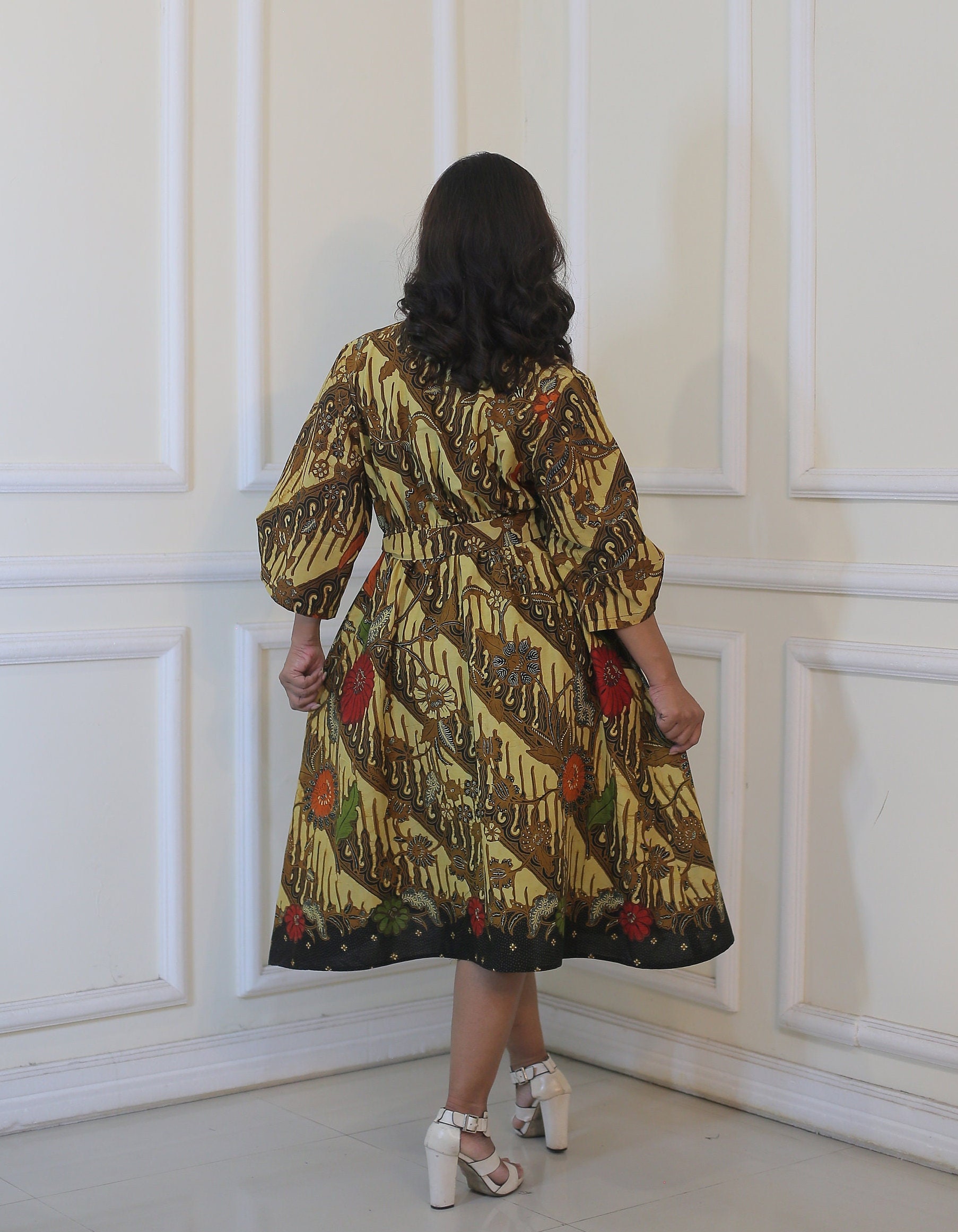 batik midi dress Summer Batik Dress  Nusa Indah Surfboards