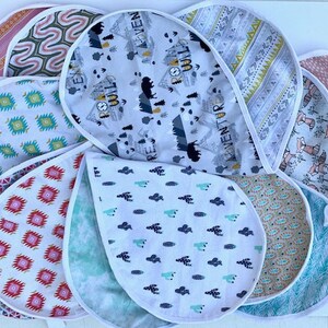 Waterproof Burp Rags Etsy