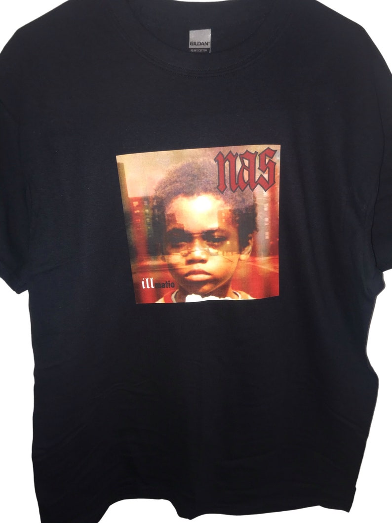 Nas illmatic Album Cover Tee | Etsy Ireland