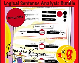 Montessori Sentence Analysis Bundle: Elementary Language Guide (Digital Download)