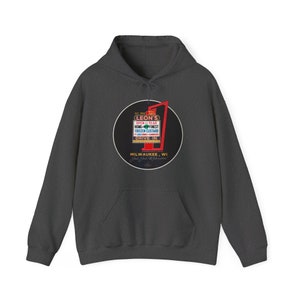 Leon's Frozen Custard, Milwaukee Wisconsin Unisex Heavy Blend™ Hooded Sweatshirt image 2