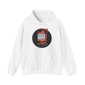 Leon's Frozen Custard, Milwaukee Wisconsin Unisex Heavy Blend™ Hooded Sweatshirt image 5