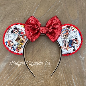 Pirate Mouse Ears, Mickey Minnie Mouse Ears