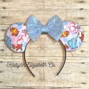 Cinderella Mouse Ears, Princess Mouse Ears, Mickey Minnie Mouse Ears