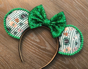Coffee Mouse Ears, Mickey Minnie Mouse Ears