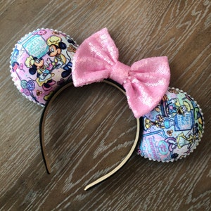 Disney Snacks Mouse Ears, Main Street Ears, Mickey Minnie Mouse Ears