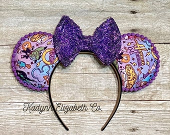 90’s Disney Mouse Ears, Lizzie McGuire, Kim Possible, That’s So Raven, Mickey Minnie Mouse Ears