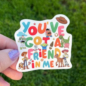 Toy Story Sticker, Mickey Minnie Sticker