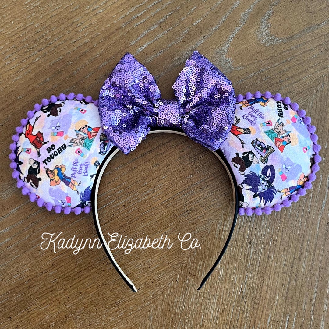 Emperor's New Groove Mouse Ears, Kuzco, Kronk, Mickey Minnie Mouse Ears ...