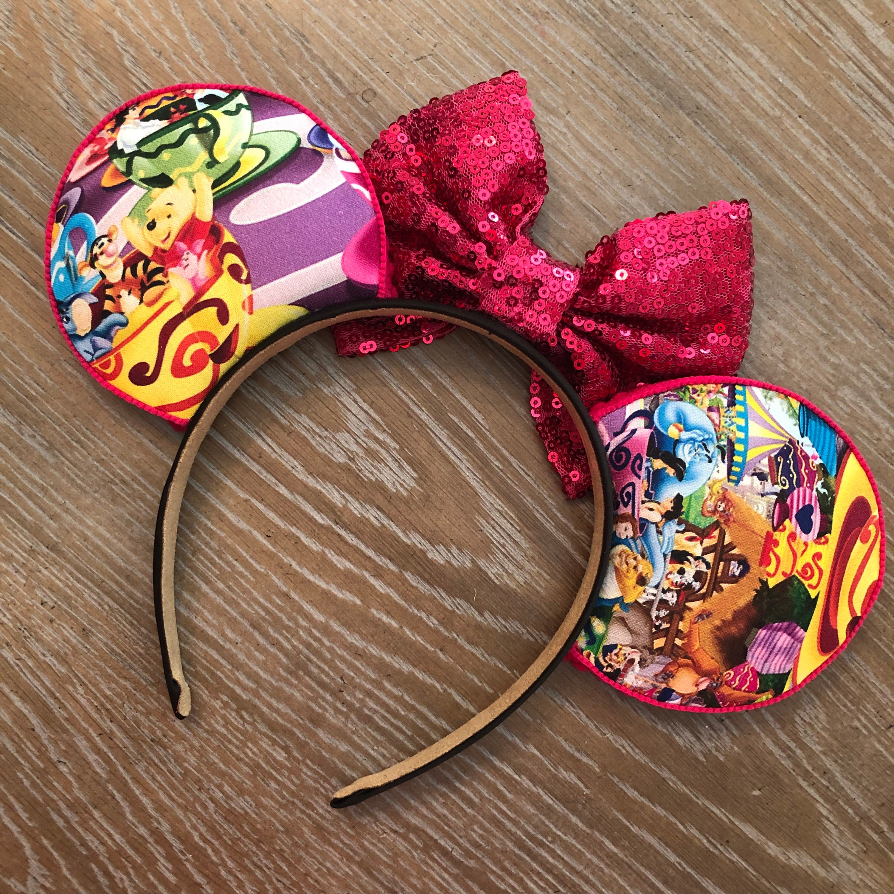 Teacup Mouse Ears Mad Tea Party Mouse Ears Mickey Minnie Etsy