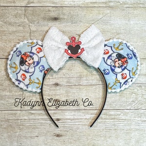 Cruise Mouse Ears, Disney Cruise, Mickey Minnie Mouse Ears