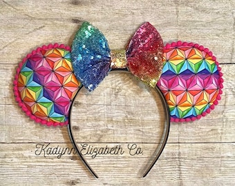 Epcot Mouse Ears, Mickey Minnie Mouse Ears