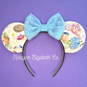 Cinderella Mouse Ears, Princess Mouse Ears, Mickey Minnie Mouse Ears