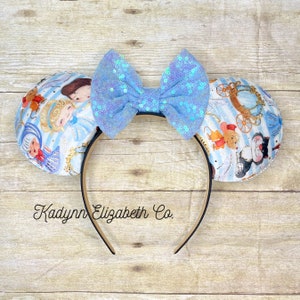 Cinderella Mouse Ears, Princess Mouse Ears, Mickey Minnie Mouse Ears