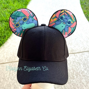 Stitch  Hat, Lilo and Stitch Mouse Ears, Mickey Minnie Mouse Ears, Mouse Ears Hat