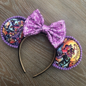 Figment Mouse Ears, Epcot Mouse Ears, Mickey Minnie Mouse Ears