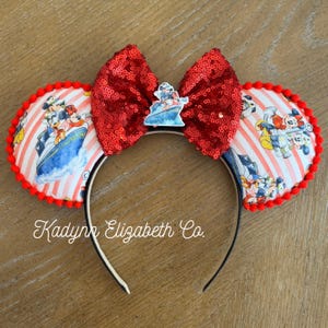 Cruise Mouse Ears, Disney Cruise, Mickey Minnie Mouse Ears