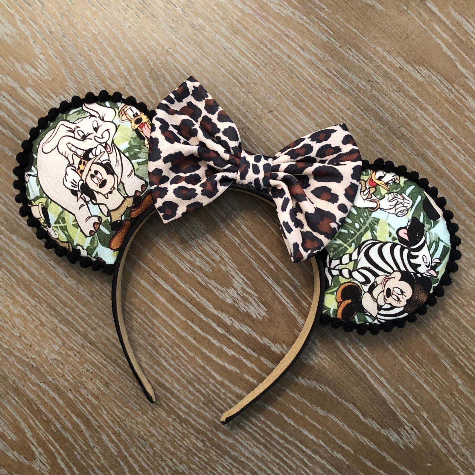 Animal Kingdom Mouse Ears Safari Mouse Ears Mickey Minnie Etsy