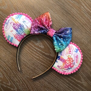 Magic Kingdom Mouse Ears, Mickey Minnie Mouse Ears, Epcot, Animal Kingdom, Hollywood Studios