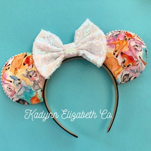 Oreilles de souris Bambi, oreilles de Mickey Minnie