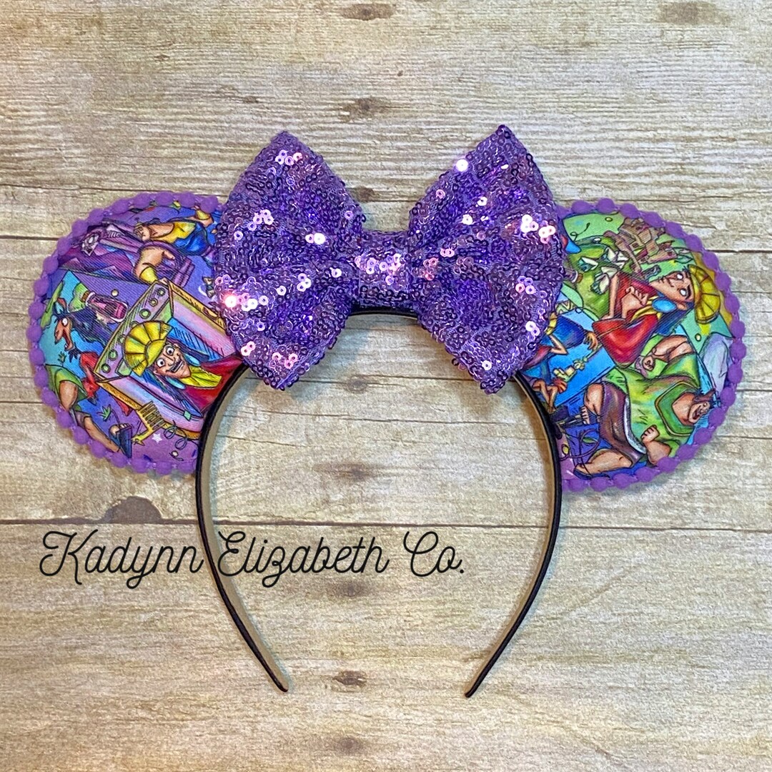 Emperor's New Groove Mouse Ears, Kuzco, Kronk, Mickey Minnie Mouse Ears ...