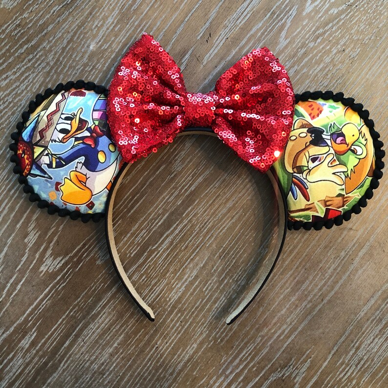 Donald Duck Ears 3 Caballeros Mouse Ears Epcot Mouse Ears Etsy