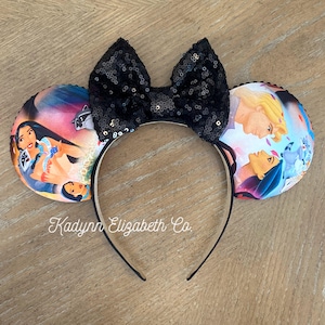 Pocahontas Mouse Ears, Princess Mouse Ears, Mickey Minnie Mouse Ears
