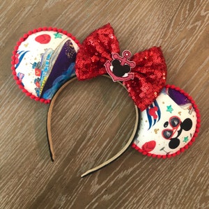 Cruise Mouse Ears, Disney Cruise, Mickey Minnie Mouse Ears