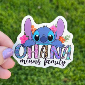 Stitch Sticker, Mickey Minnie Sticker