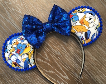 Donald Duck Mouse Ears, Mickey Minnie Mouse Ears