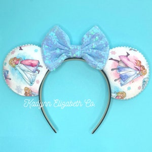 Frozen Mouse Ears, Elsa Mouse Ears, Olaf Mouse Ears, Mickey Minnie Mouse Ears