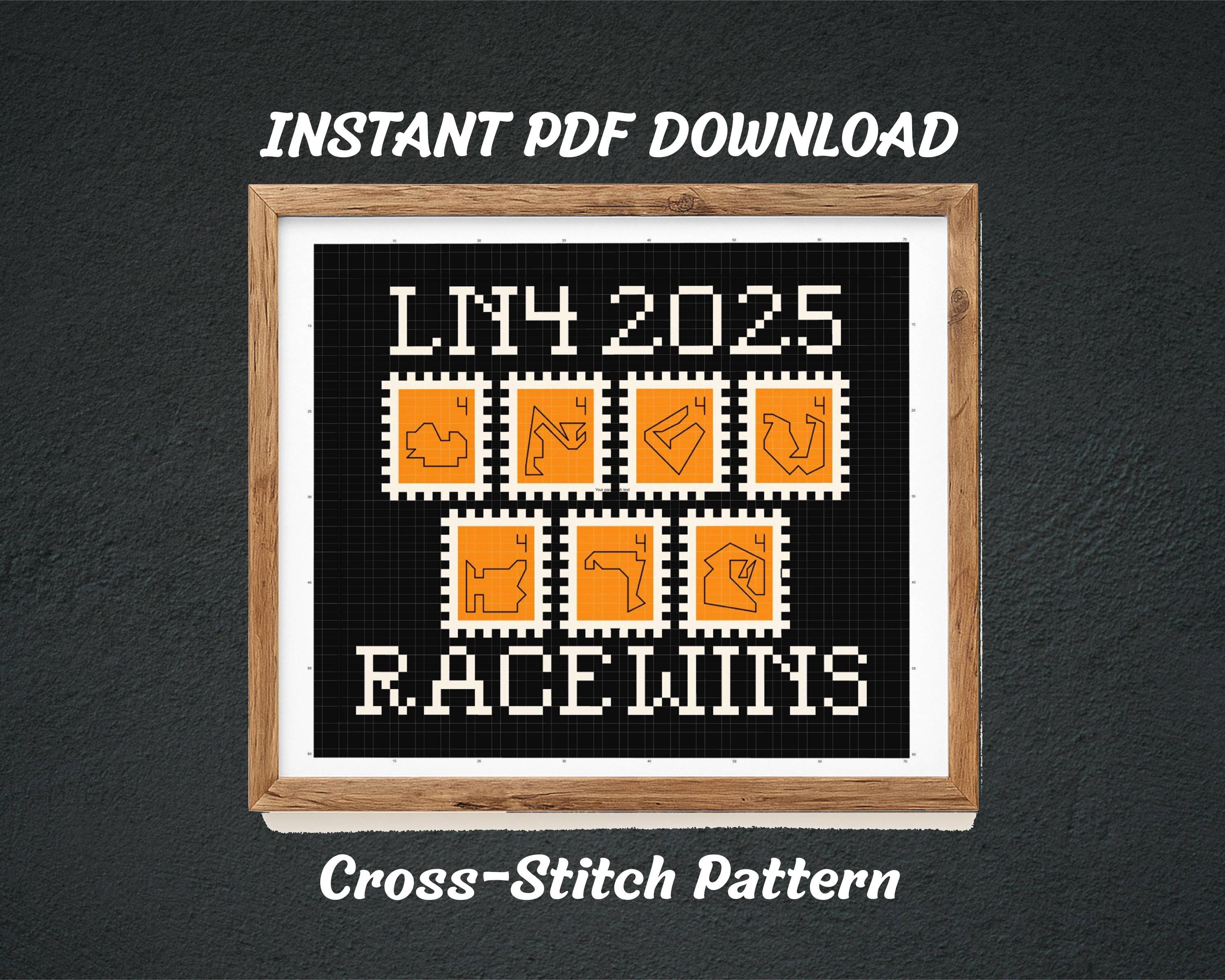 2025 Cross Stitch Formula 1 - Etsy