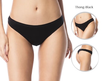 Shero LeakProof Thong Period Underwear, Odor Control & Moisture Wicking Underwear for Women