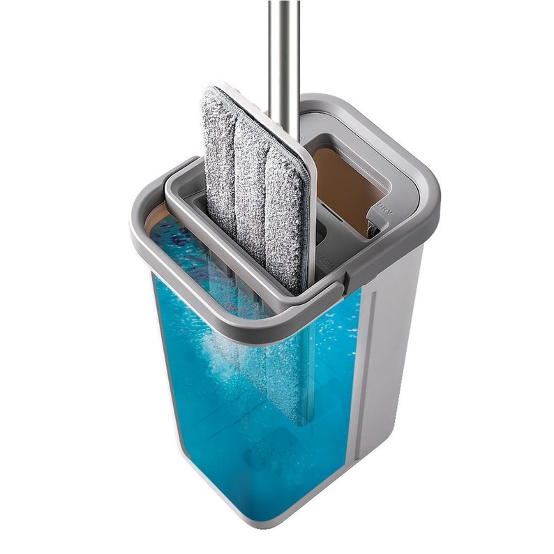 Cleanzoom Mop Bucket 360 Pivot Mophead Lightweight Spill Etsy