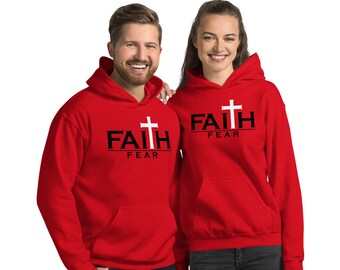 Faith Over Fear Hoodie, Faith Hope Love, Be A Good Human