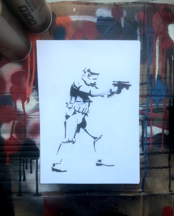 Star Wars Stormtrooper Painting