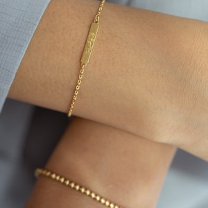 With Hardship comes Ease Bracelet | Meaningful Arabic Jewellery |